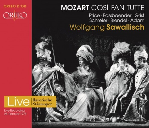 Mozart - Cosi fan tutte | Orfeo - Orfeo d'Or C918182I