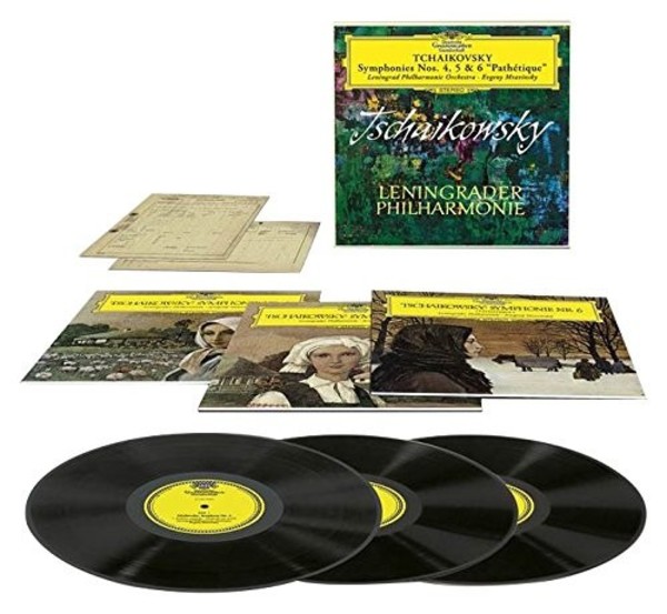 Tchaikovsky - Symphonies 4, 5 & 6 (LP) | Deutsche Grammophon 4798123