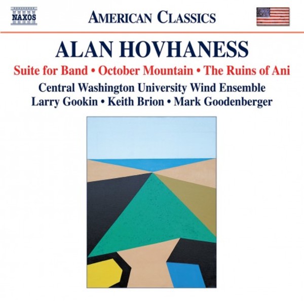 Hovhaness - Suite for Band, October Mountain, The Ruins of Ani | Naxos - American Classics 8559837