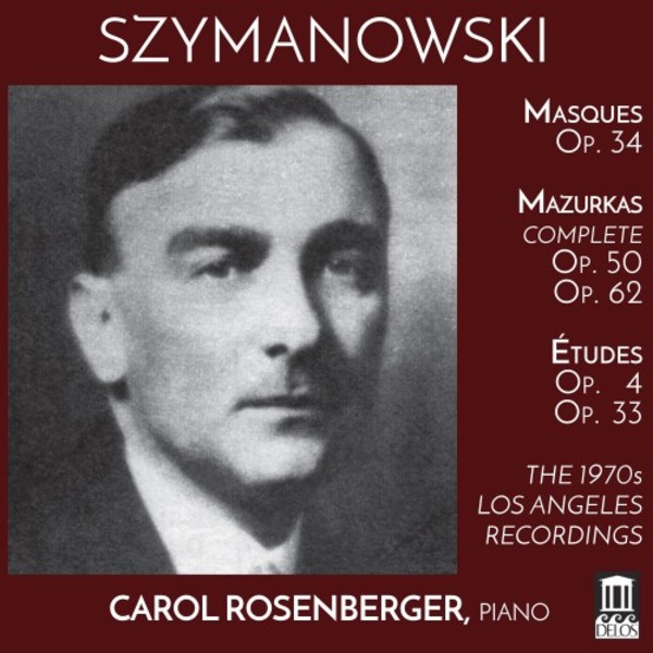 Szymanowski - Masques, Etudes, Mazurkas (complete) | Delos DE1635