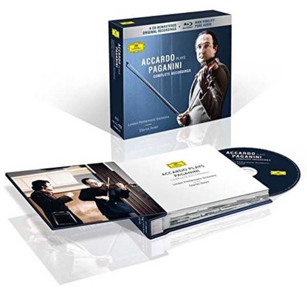Accardo plays Paganini: Complete Recordings (CD + Blu-ray Audio)