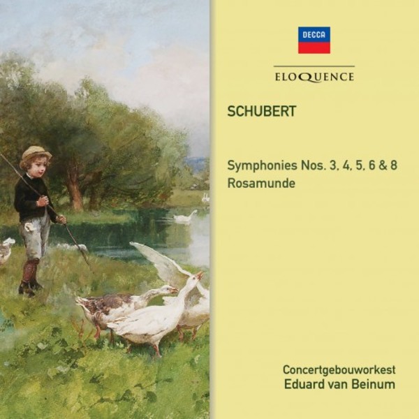 Schubert - Symphonies 3, 4, 5, 6 & 8, Rosamunde | Australian Eloquence ELQ4825521