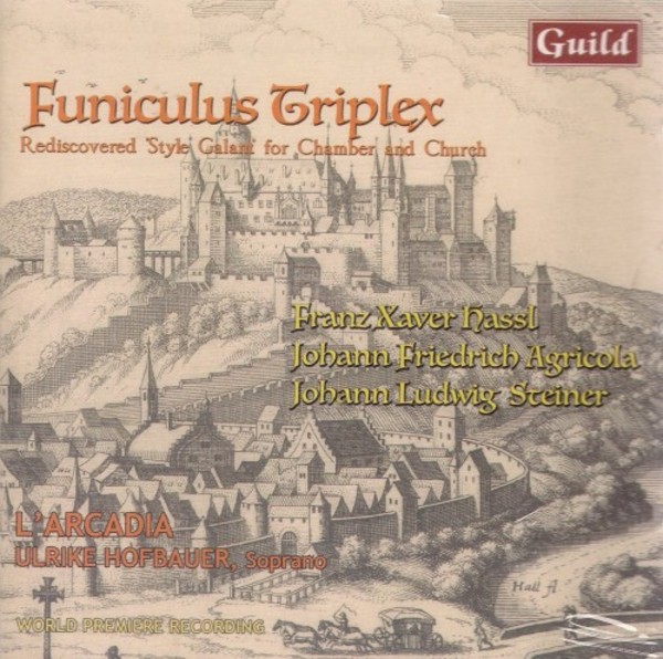 Funiculus Triplex: Rediscovered Style Galant for Chamber & Church | Guild GMCD7806