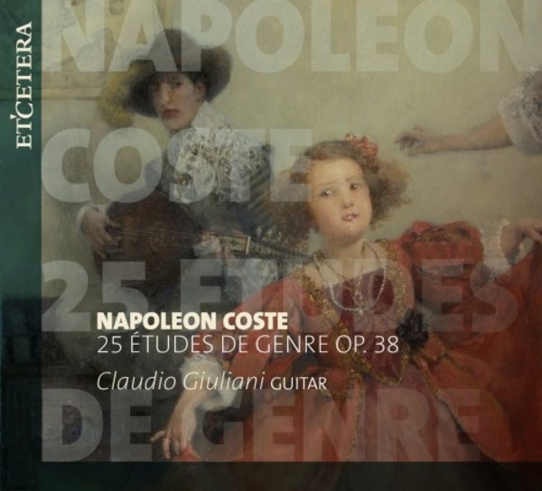 N Coste - 25 Etudes de genre, op.38 | Etcetera KTC1579