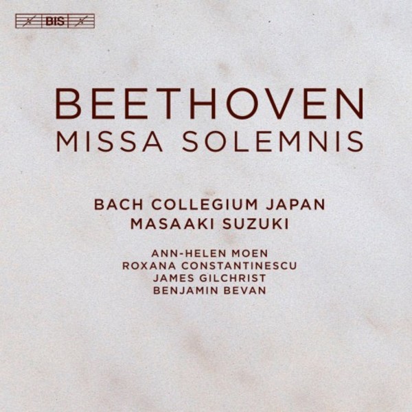Beethoven - Missa solemnis | BIS BIS2321