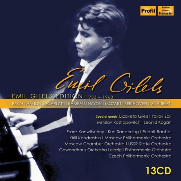 Emil Gilels Edition 1933-1963