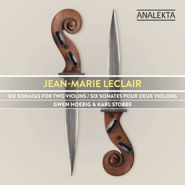 Leclair - Six Sonatas for Two Violins op.3 | Analekta AN28786