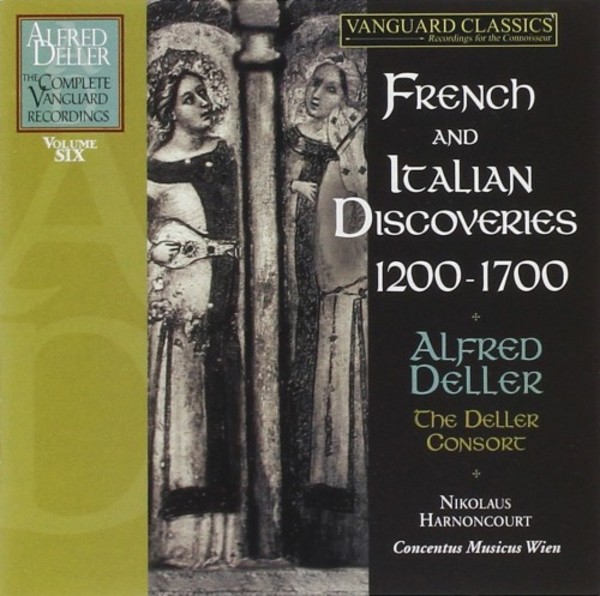 Alfred Deller Vol.6: French & Italian Discoveries 1200-1700 | Musical Concepts MC197