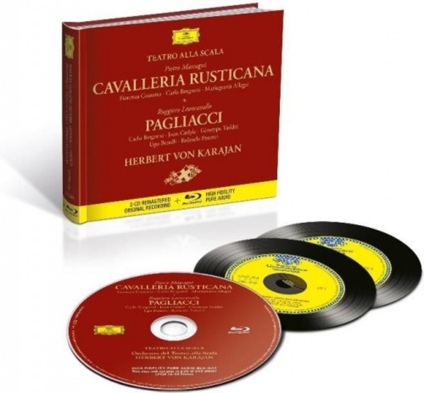 Mascagni - Cavalleria rusticana; Leoncavallo - Pagliacci (CD + Blu-ray Audio)