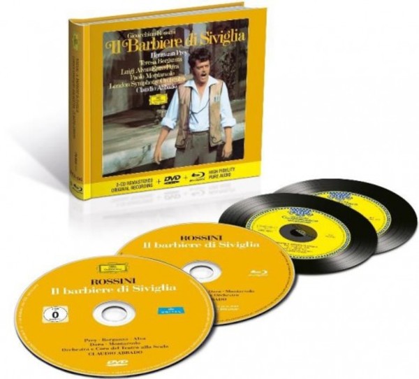 Rossini - Il barbiere di Siviglia (CD + Blu-ray Audio + DVD)