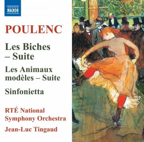 Poulenc - Les Biches & Les Animaux modeles (Suites), Sinfonietta | Naxos 8573739