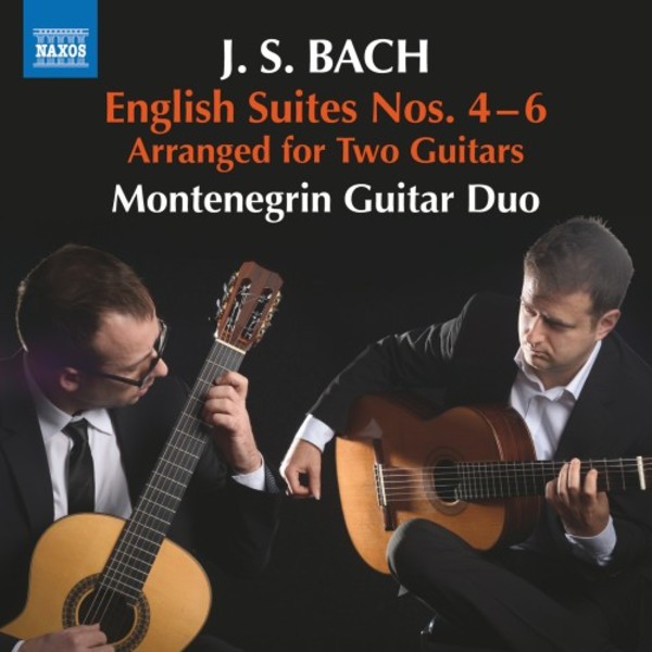 JS Bach - English Suites 4-6 (arr. for 2 guitars) | Naxos 8573676
