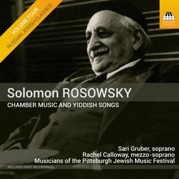 Rosowsky - Chamber Music & Yiddish Songs | Toccata Classics TOCC0479