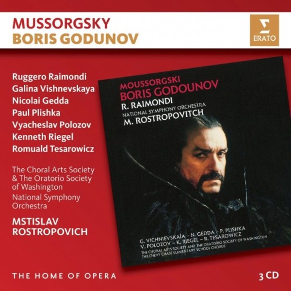 Mussorgsky - Boris Godunov | Erato - The Home of Opera 9029573551