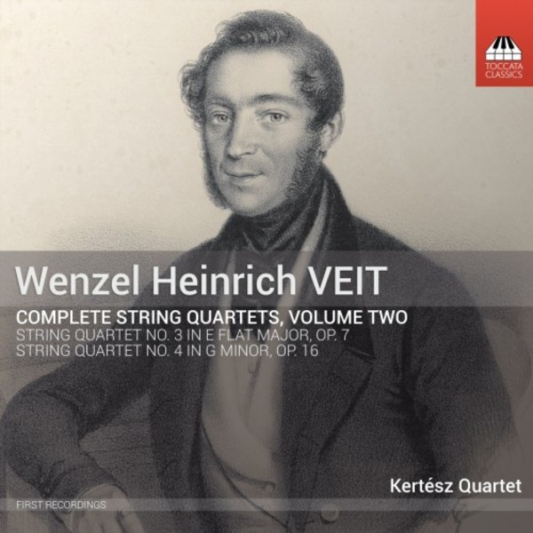 Wenzel Heinrich Veit - Complete String Quartets Vol.2 | Toccata Classics TOCC0409