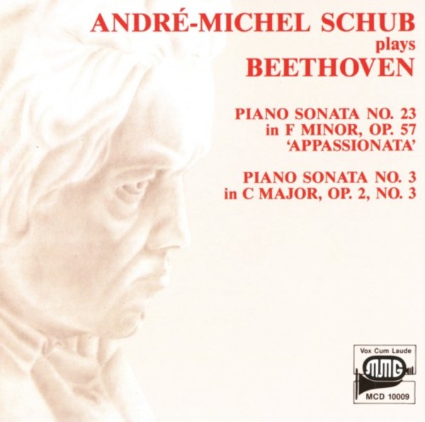 Beethoven - Piano Sonatas 3 & 23 �Appassionata� | Vox Classics MCD10009