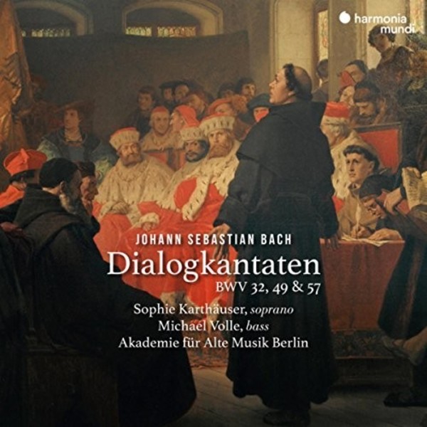JS Bach - Dialogue Cantatas for soprano and bass | Harmonia Mundi HMM902368