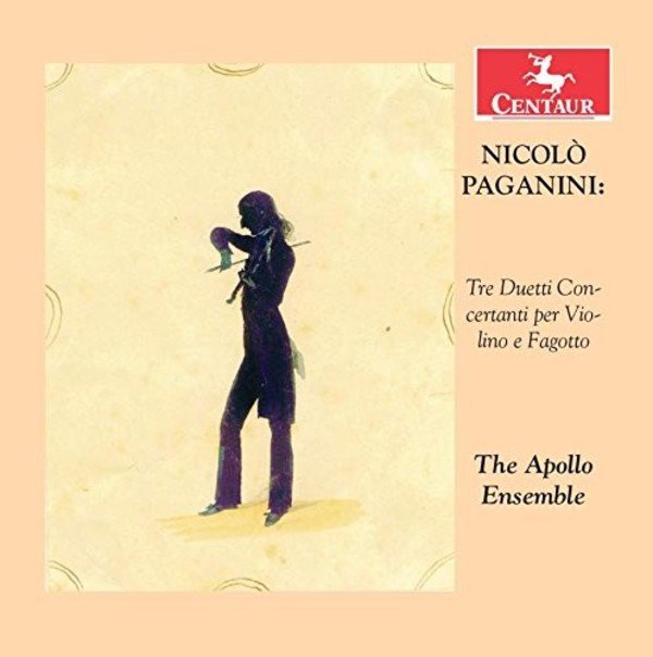 Paganini - Duetti Concertanti for Violin & Bassoon | Centaur Records CRC3461