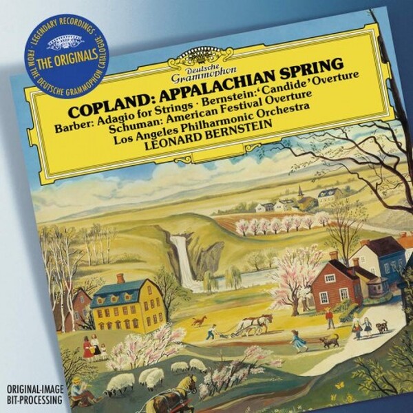 Copland - Appalachian Spring; Barber - Adagio; Bernstein - Candide Overture (USED)