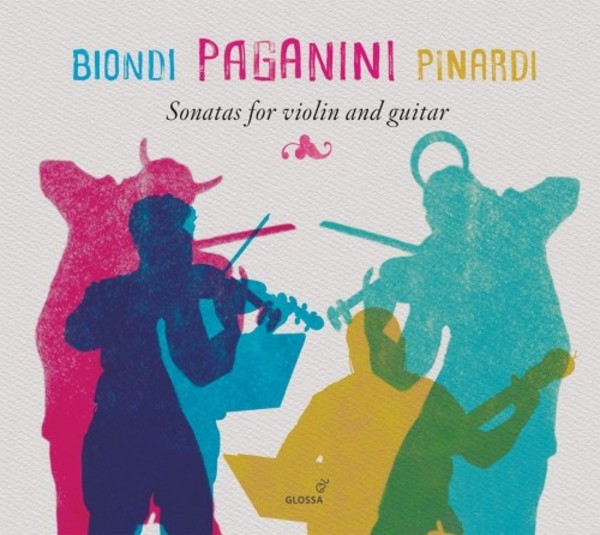 Paganini - Sonatas for Violin & Guitar | Glossa GCD923410
