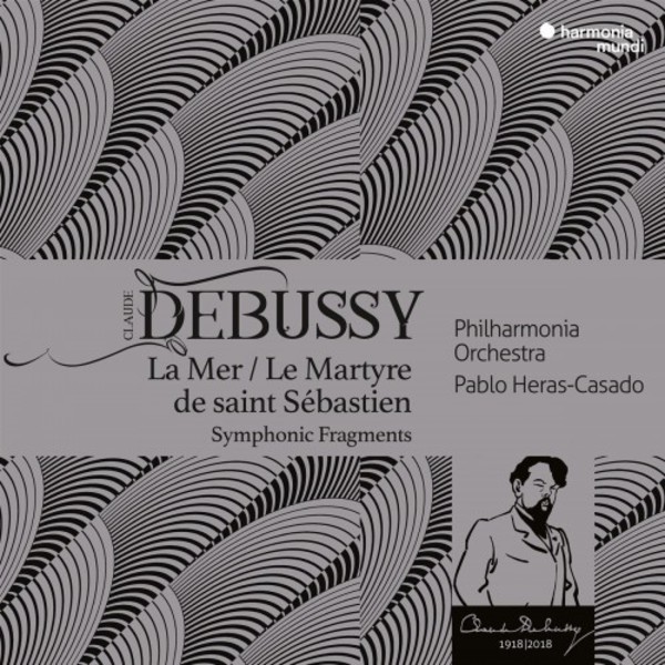 Debussy - La Mer, Le Martyre de saint Sbastien, Prelude a lapres-midi dun faune | Harmonia Mundi HMM902310