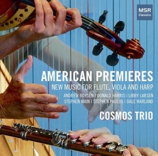 American Premieres: New Music for Flute, Viola & Harp
