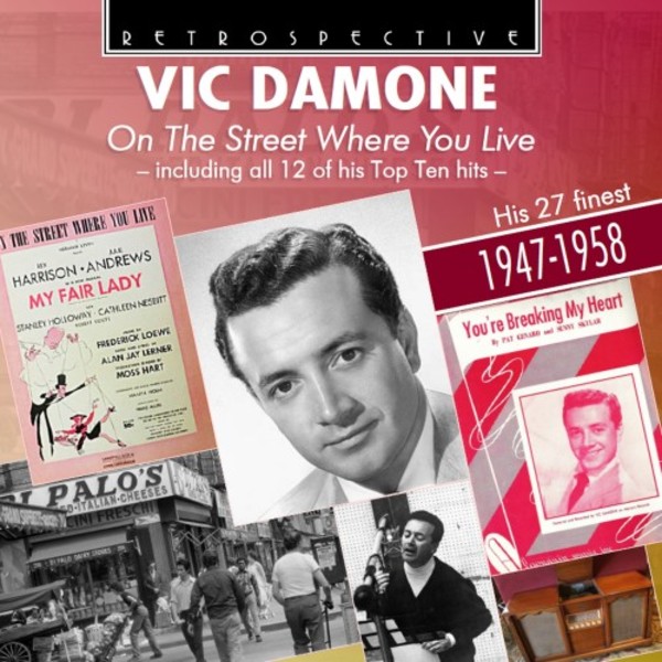 Vic Damone: On the Street Where You Live | Retrospective RTR4333