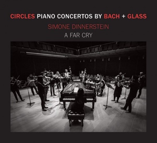 Circles: Piano Concertos by JS Bach & Glass | Orange Mountain Music OMM0127