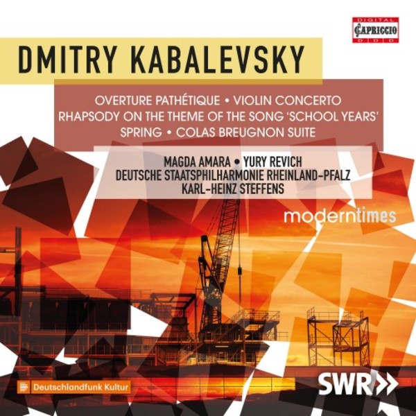 Kabalevsky - Violin Concerto, Orchestral Works | Capriccio C5347