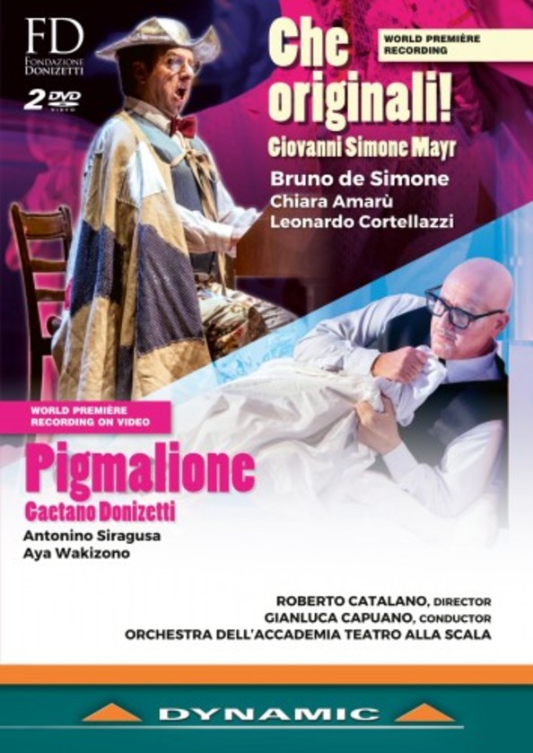 Mayr - Che originali; Donizetti - Pigmalione (DVD) | Dynamic 37811