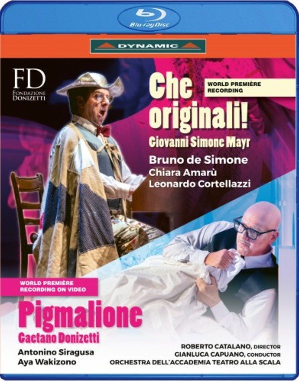 Mayr - Che originali; Donizetti - Pigmalione (Blu-ray) | Dynamic 57811