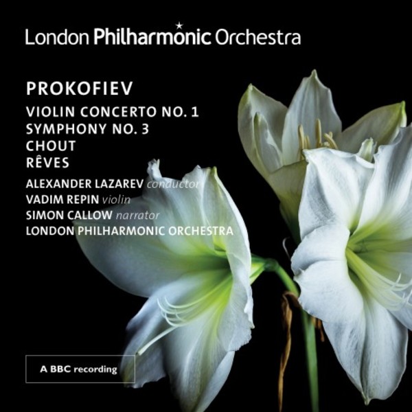 Prokofiev - Violin Concerto no.1, Symphony no.3, Chout, Reves | LPO LPO0107