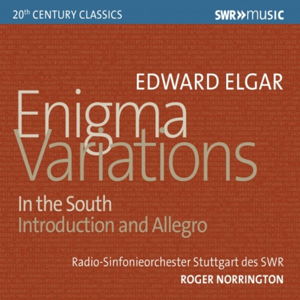 Elgar - Enigma Variations, In the South, Introduction and Allegro | SWR Classic SWR19509CD