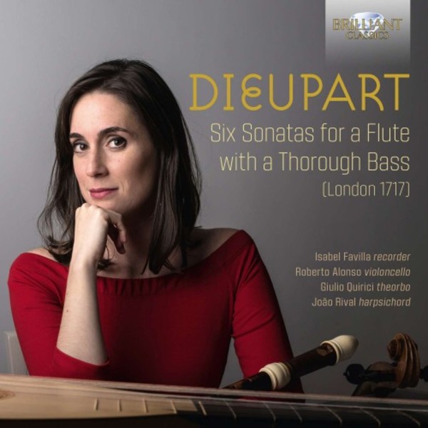 Dieupart - 6 Sonatas for Flute with Thorough Bass | Brilliant Classics 95572