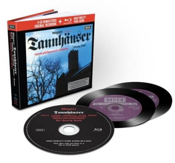 Wagner - Tannhauser (CD + Blu-ray Audio) | Decca 4832507