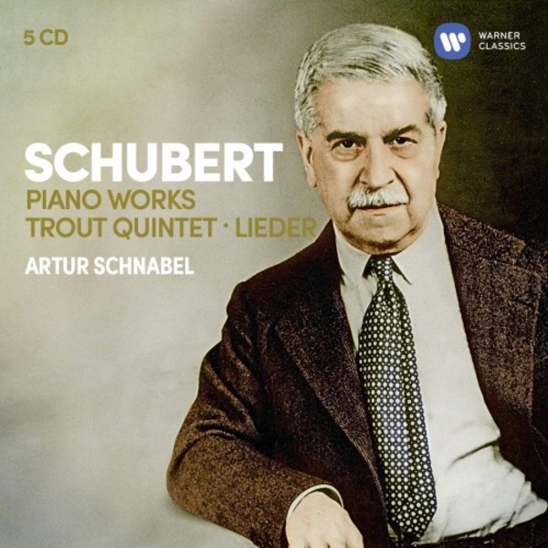 Schubert - Piano Works, Trout Quintet, 7 Lieder | Warner 9029563376