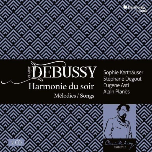 Debussy - Harmonie du soir: Songs | Harmonia Mundi HMM90230607