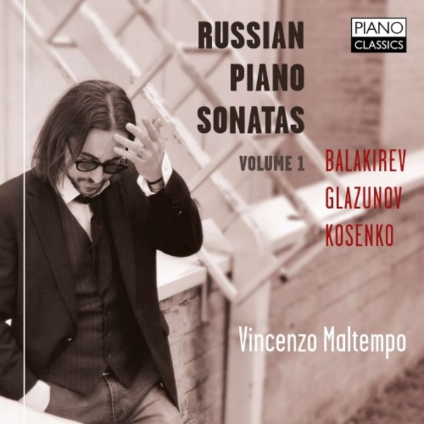Russian Piano Sonatas Vol.1: Balakirev, Glazunov, Kosenko | Piano Classics PCL10159