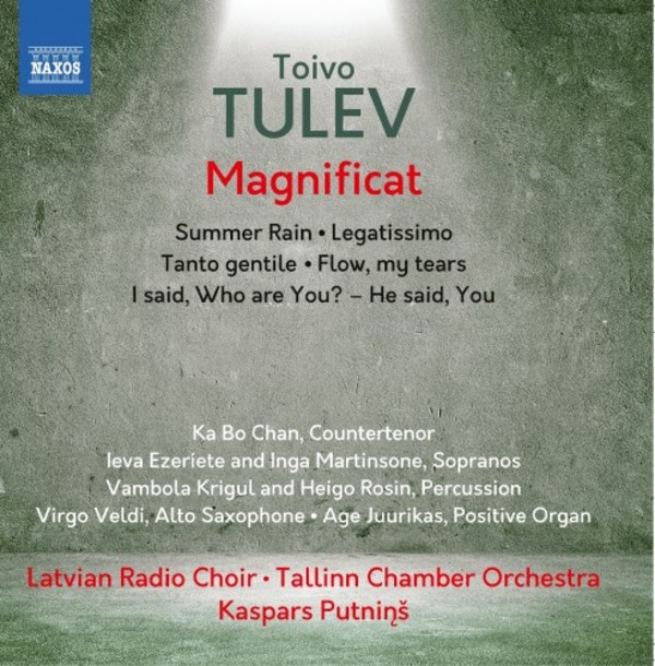 Tulev - Magnificat & Other Works | Naxos 8573735