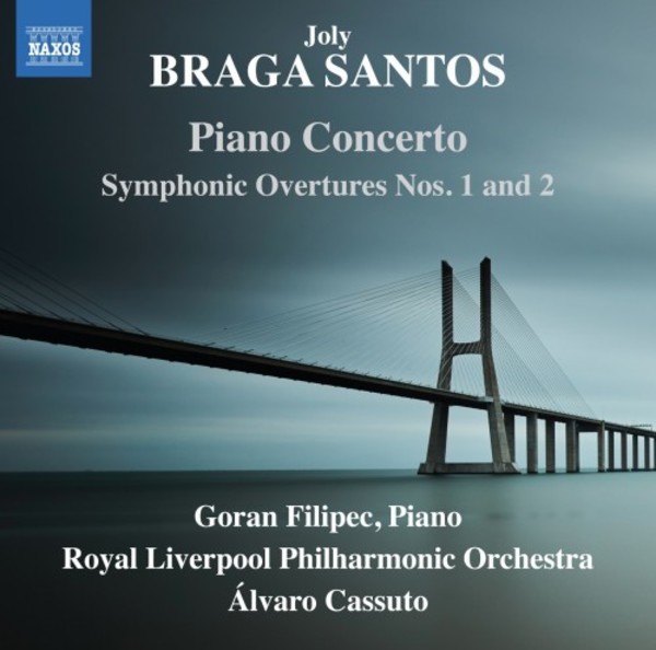Braga Santos - Piano Concerto, Symphonic Overtures 1 & 2 | Naxos 8573903