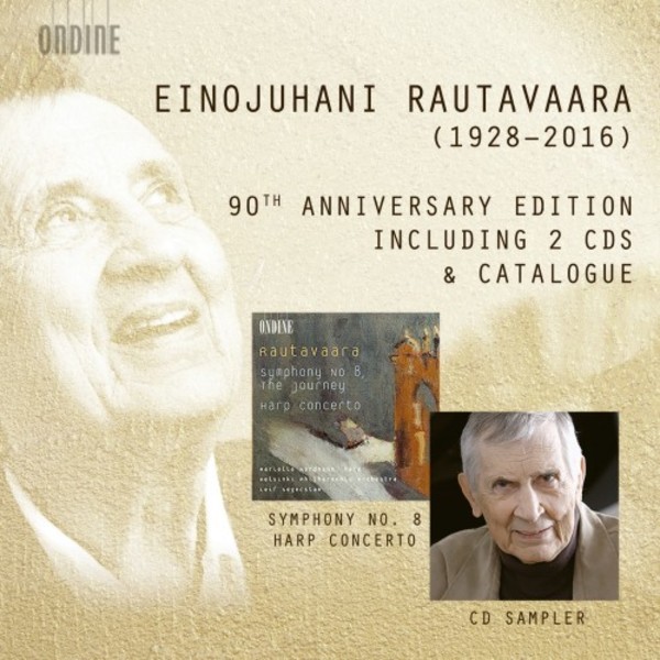 Einojuhani Rautavaara - 90th Anniversary Edition (incl. Rautavaara sampler) | Ondine ODE12362D