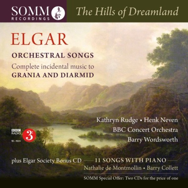 The Hills of Dreamland: Elgar - Orchestral Songs | Somm SOMMCD2712