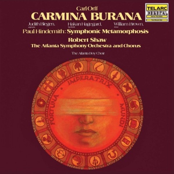 Orff - Carmina Burana; Hindemith - Symphonic Metamorphosis (LP)