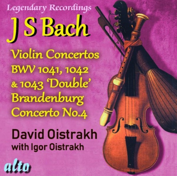 JS Bach - Violin Concertos, Brandenburg Concerto no.4 | Alto ALC1399