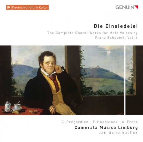 Die Einsiedelei: The Complete Choral Works for Male Voices by Franz Schubert Vol.4 | Genuin GEN18616