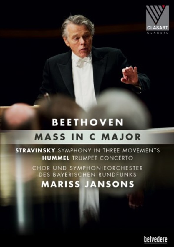 Beethoven - Mass in C major; Stravinsky, Hummel (DVD) | Belvedere BVE08041