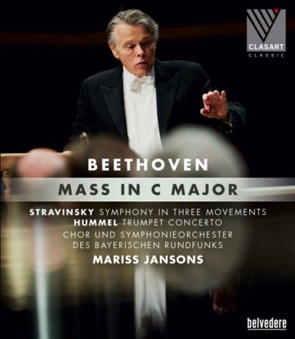Beethoven - Mass in C major; Stravinsky, Hummel (Blu-ray) | Belvedere BVE08042