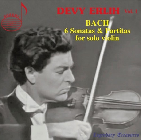 Devy Erlih Vol.1: JS Bach - Sonatas & Partitas BWV1001-1006 | Doremi DHR80612