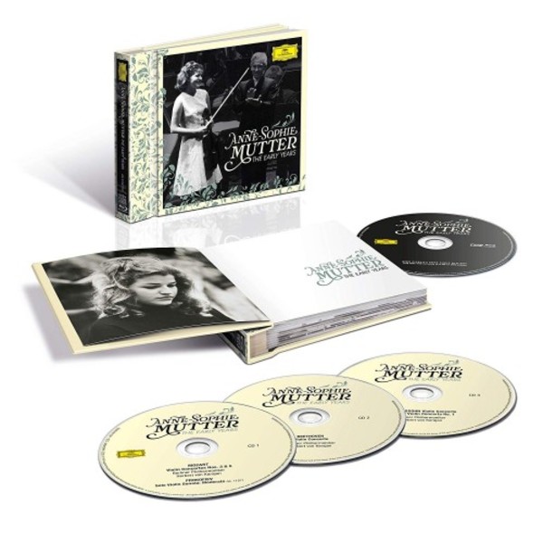 Anne-Sophie Mutter: The Early Years (CD + Blu-ray Audio) | Deutsche Grammophon 4835340