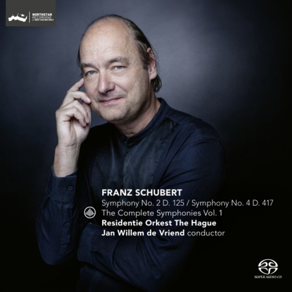Schubert - Complete Symphonies Vol.1: Symphonies 2 & 4 | Challenge Classics CC72739